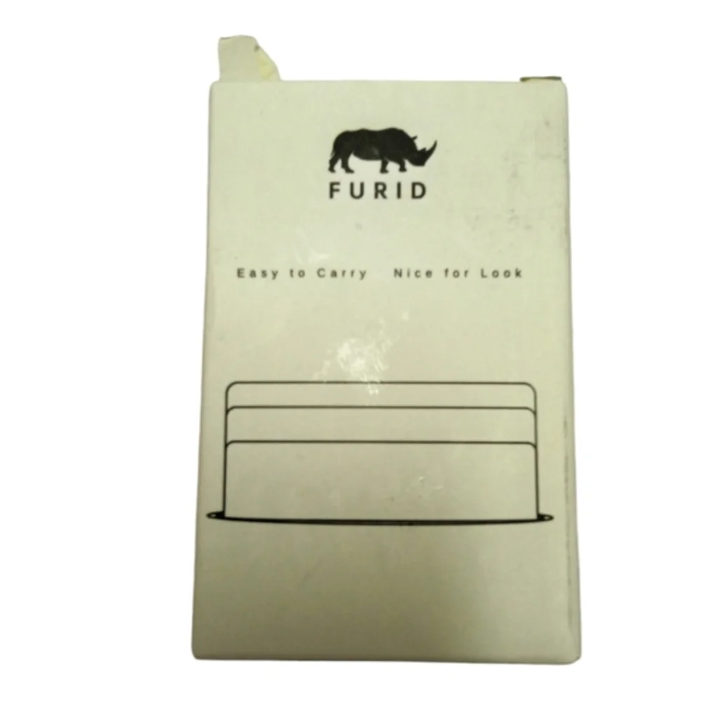 FURID Men's card holder slim‎ fit wallet with money clip